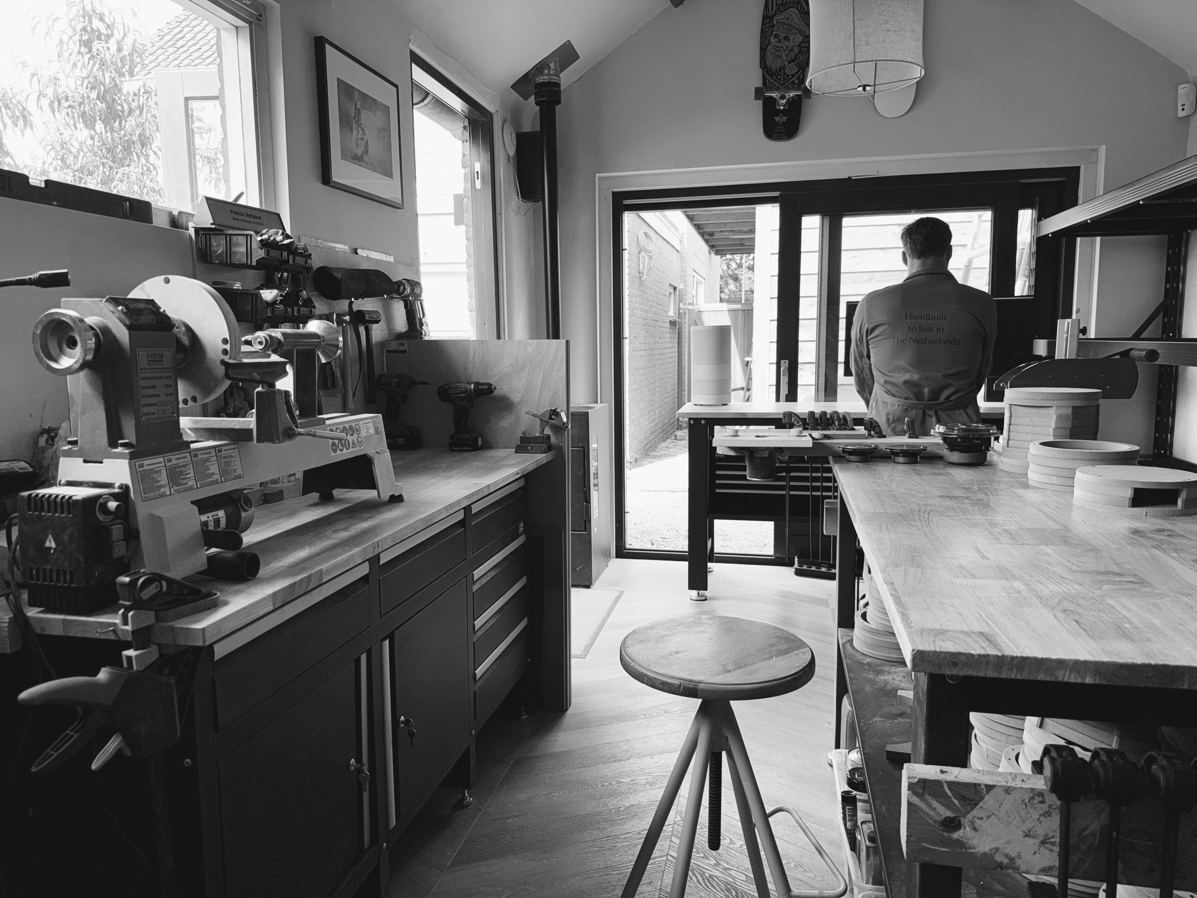 George Vanadium workshop in Vught — handmade speaker construction